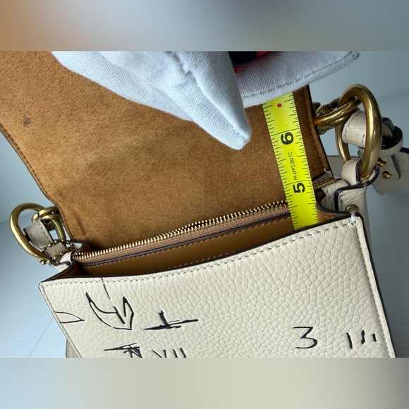 Coach x Basquiat Crossbody Shoulder Bag 6892 - Limited Edition Pebble Leather - Picture 11 of 16